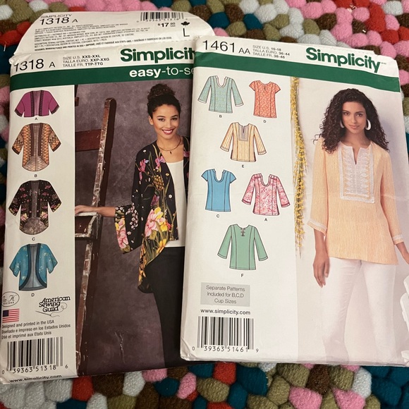 Simplicity Patterns Bundle of Four (4) UNCUT - Picture 5 of 11